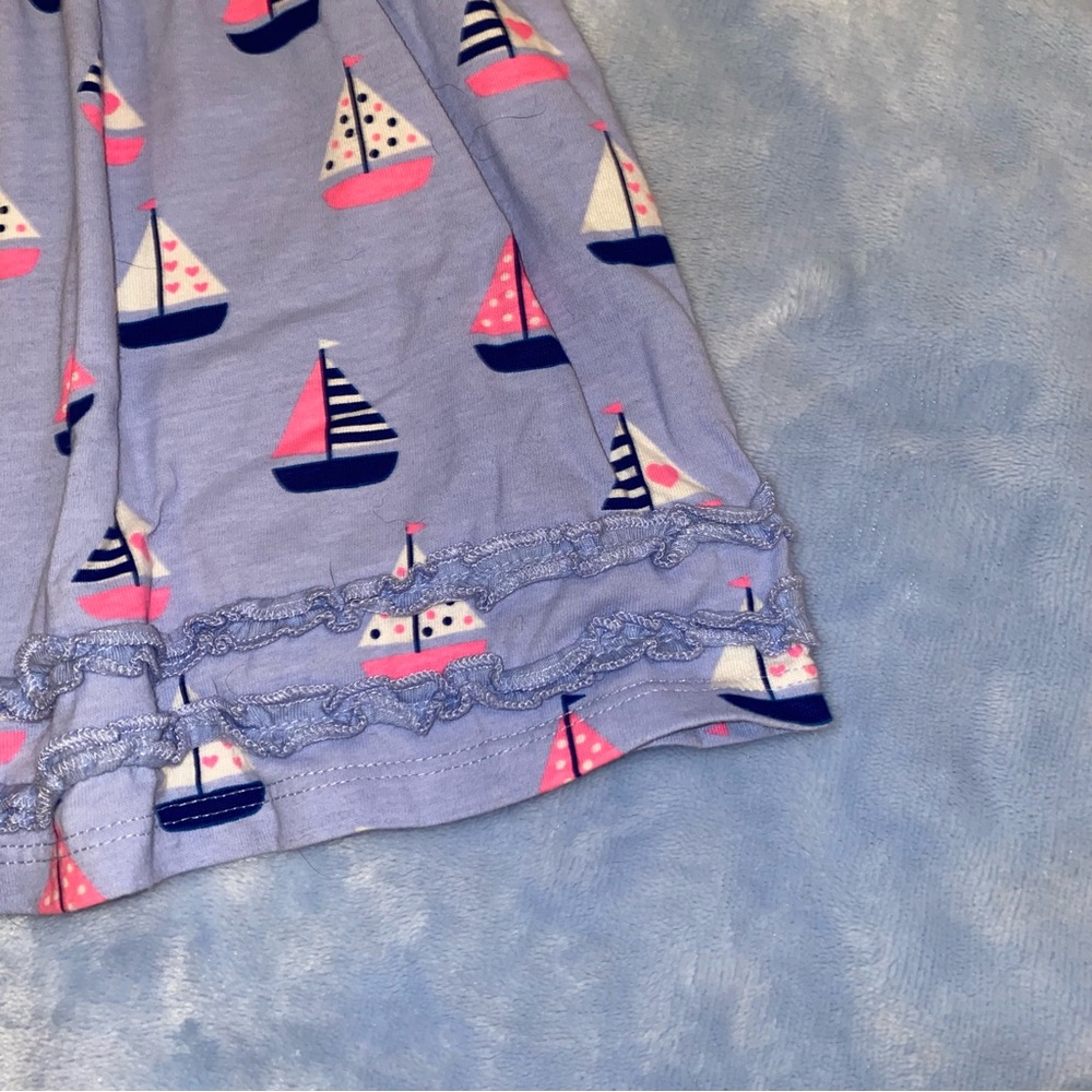 Koala baby girl polka dot and sail boats matching set - Picture 5 of 6